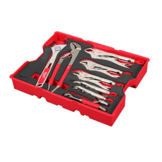 Milwaukee 48-22-0160 Pliers & Wrench Set with Tray for PACKOUT™ Drawers, 9 Pack