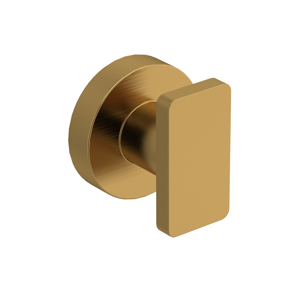 Riobel PX0BG Paradox Robe Hook - Brushed Gold