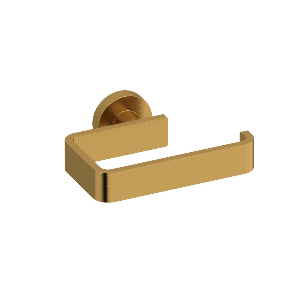 Riobel PX3BG Paradox Toilet Paper Holder - Brushed Gold