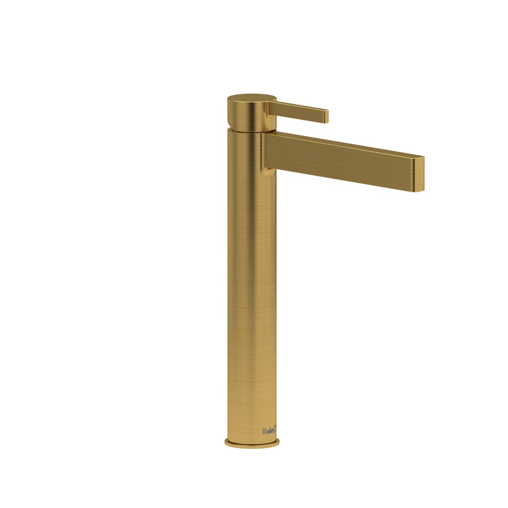 Riobel PXL01BG Paradox Single Handle Tall Lavatory Faucet - Brushed Gold