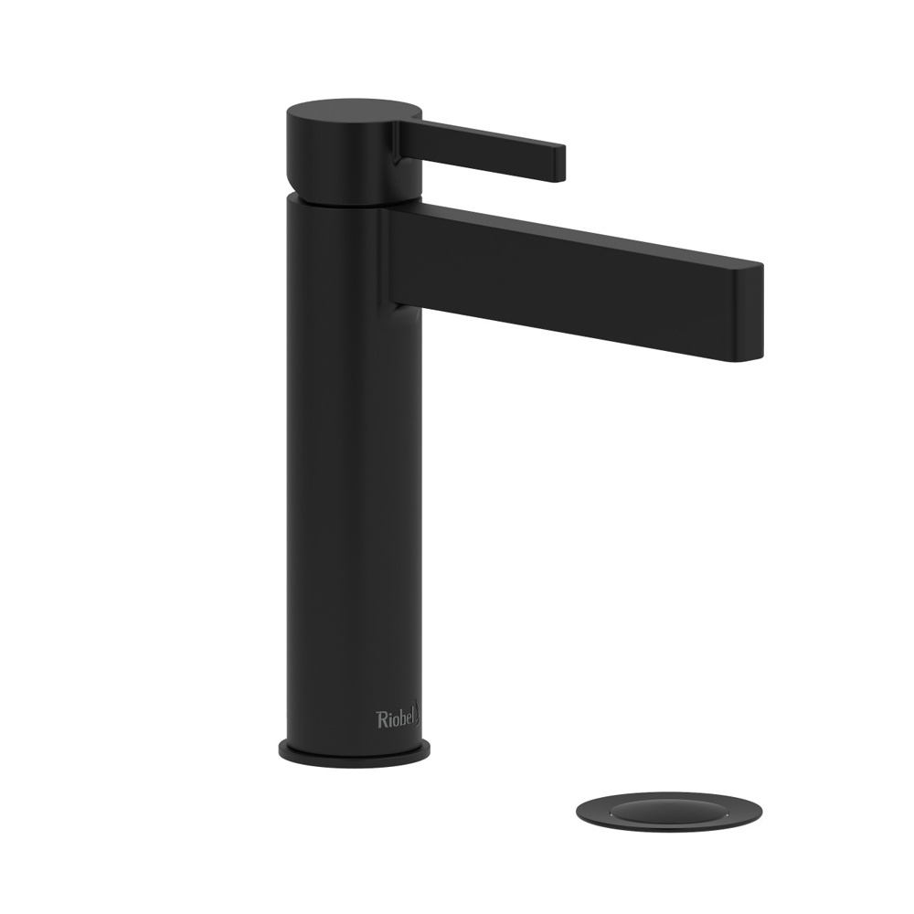 Riobel PXS01BK Paradox Single Handle Lavatory Faucet - Black