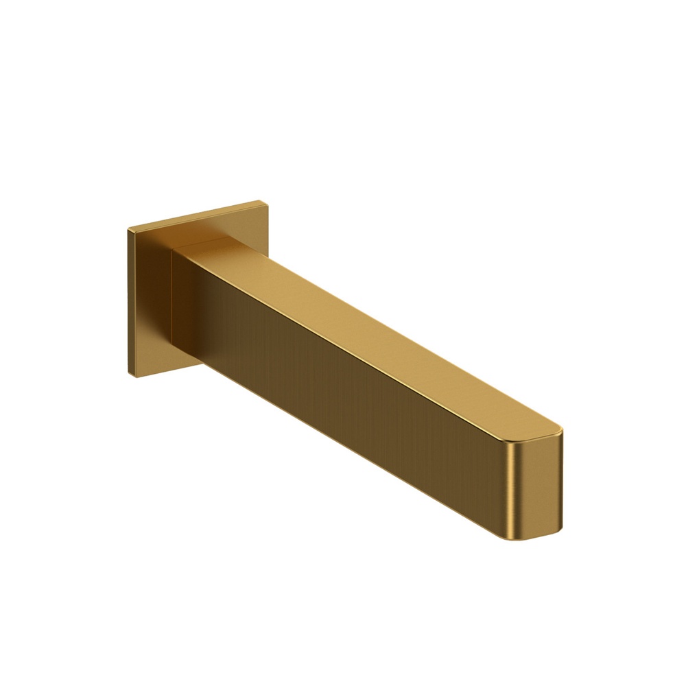 Riobel PXTQ80BG Paradox Wall Mount Tub Spout - Brushed Gold