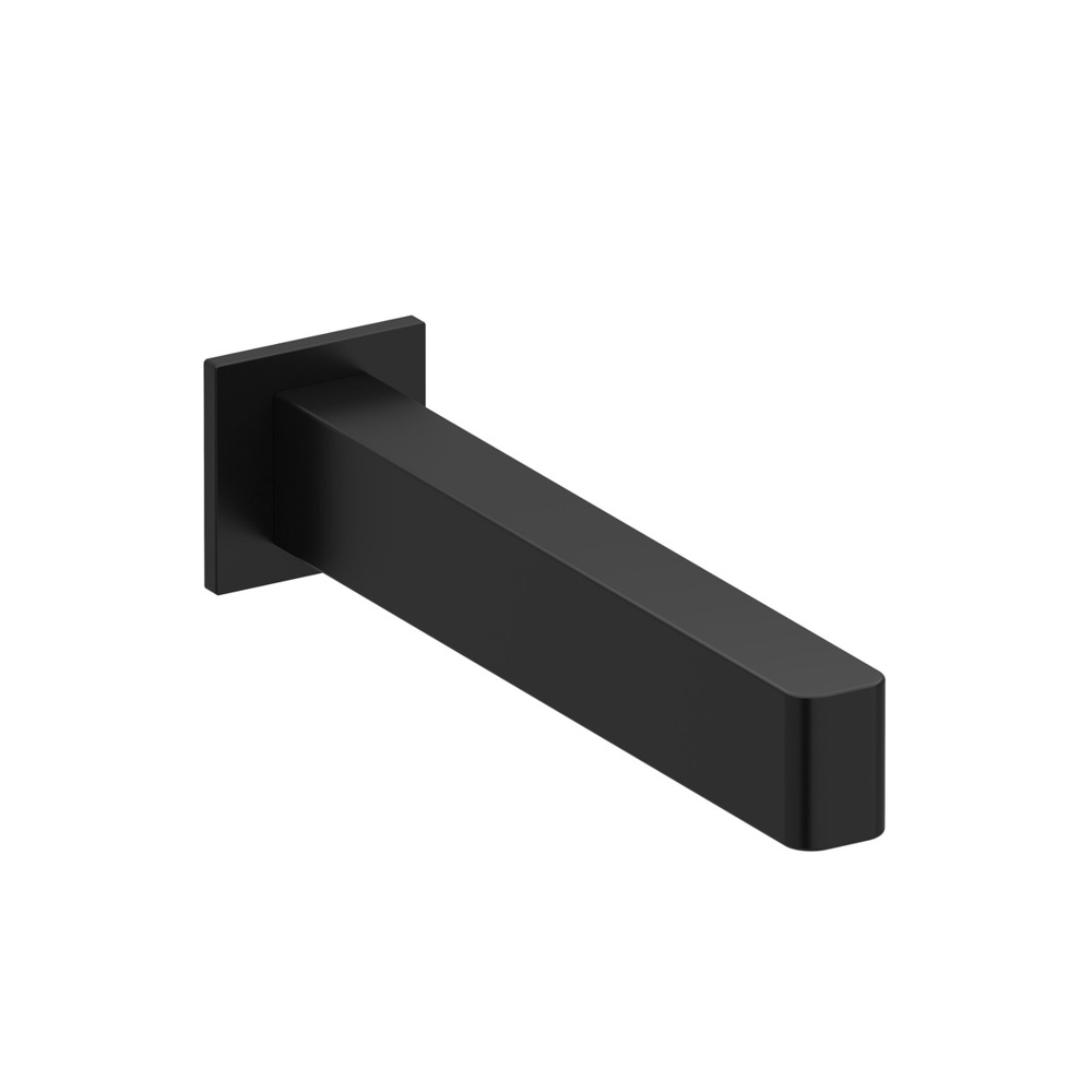 Riobel PXTQ80BK Paradox Wall Mount Tub Spout - Black
