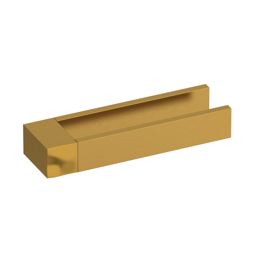 Riobel RF7BG Reflet Towel Hook - Brushed Gold