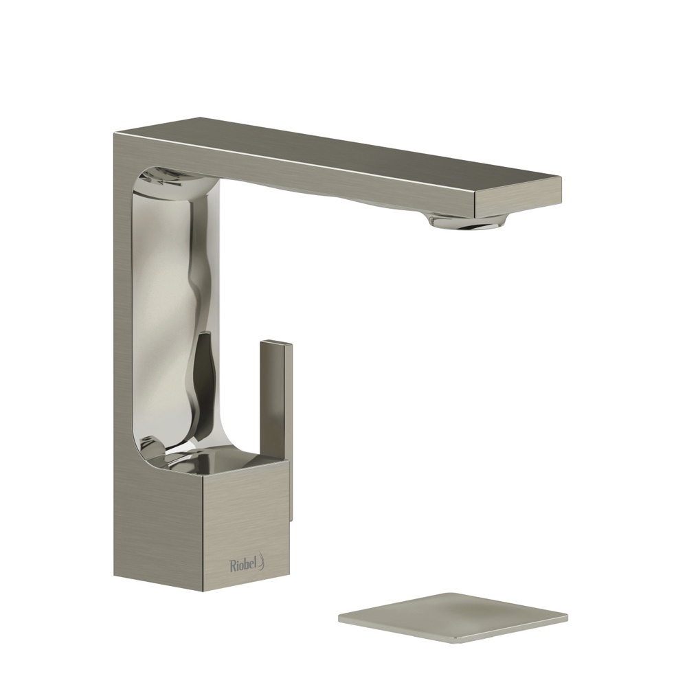 Riobel RFS01BN Reflet Single Handle Lavatory Faucet - Brushed Nickel