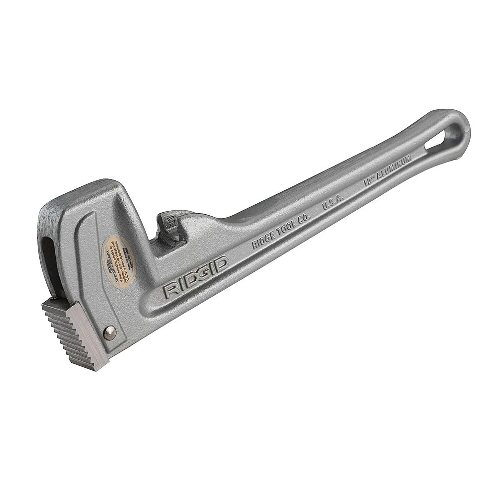Ridgid 49772 12" Aluminum Handle Pipe Wrench