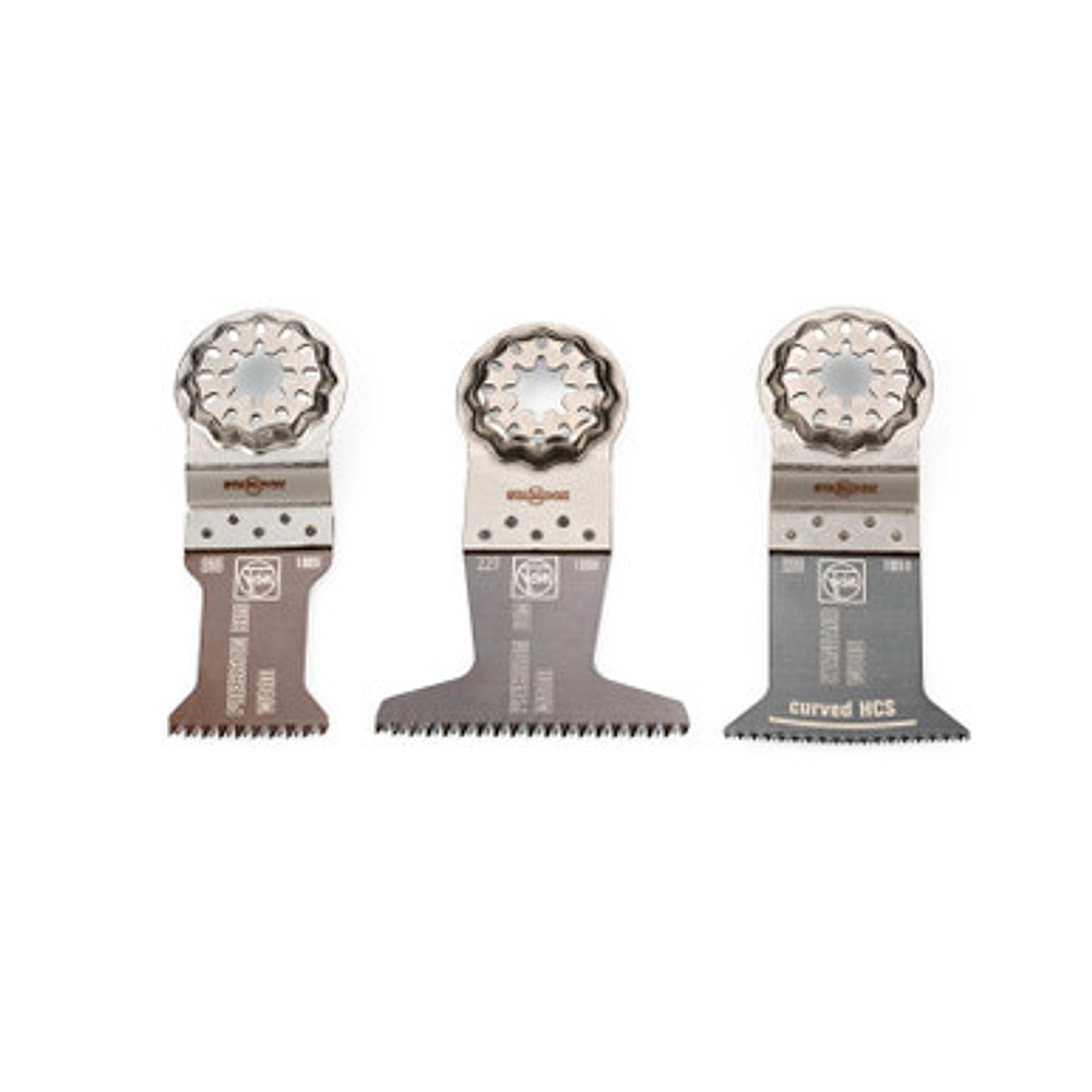 Fein 65222967300 E-Cut Multi-Tool Combo Wood Blade, 3 Pack