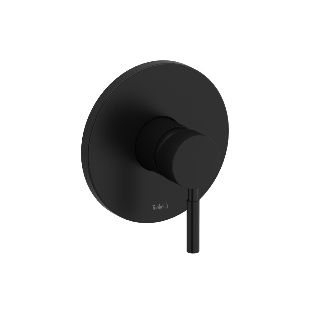 Riobel TRUTM51BK Riu 1/2" Pressure Balance Trim - Black