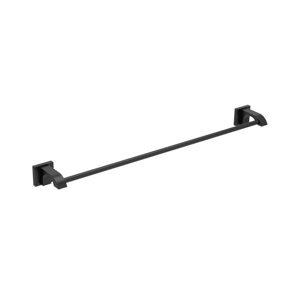 Riobel ZO5BK Zendo 24" Towel Bar - Black