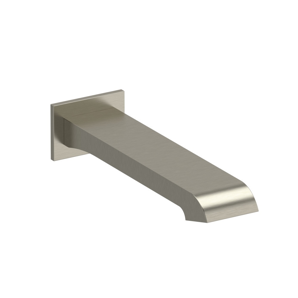 Riobel ZO80BN Zendo Wall Mount Tub Spout - Brushed Nickel