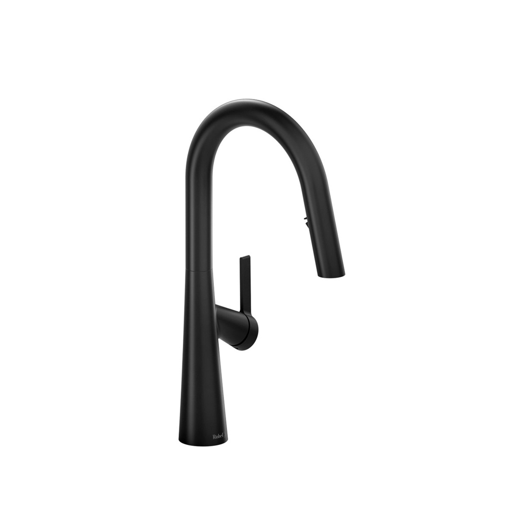 Riobel LK101BK Ludik Pull-Down Kitchen Faucet - Black