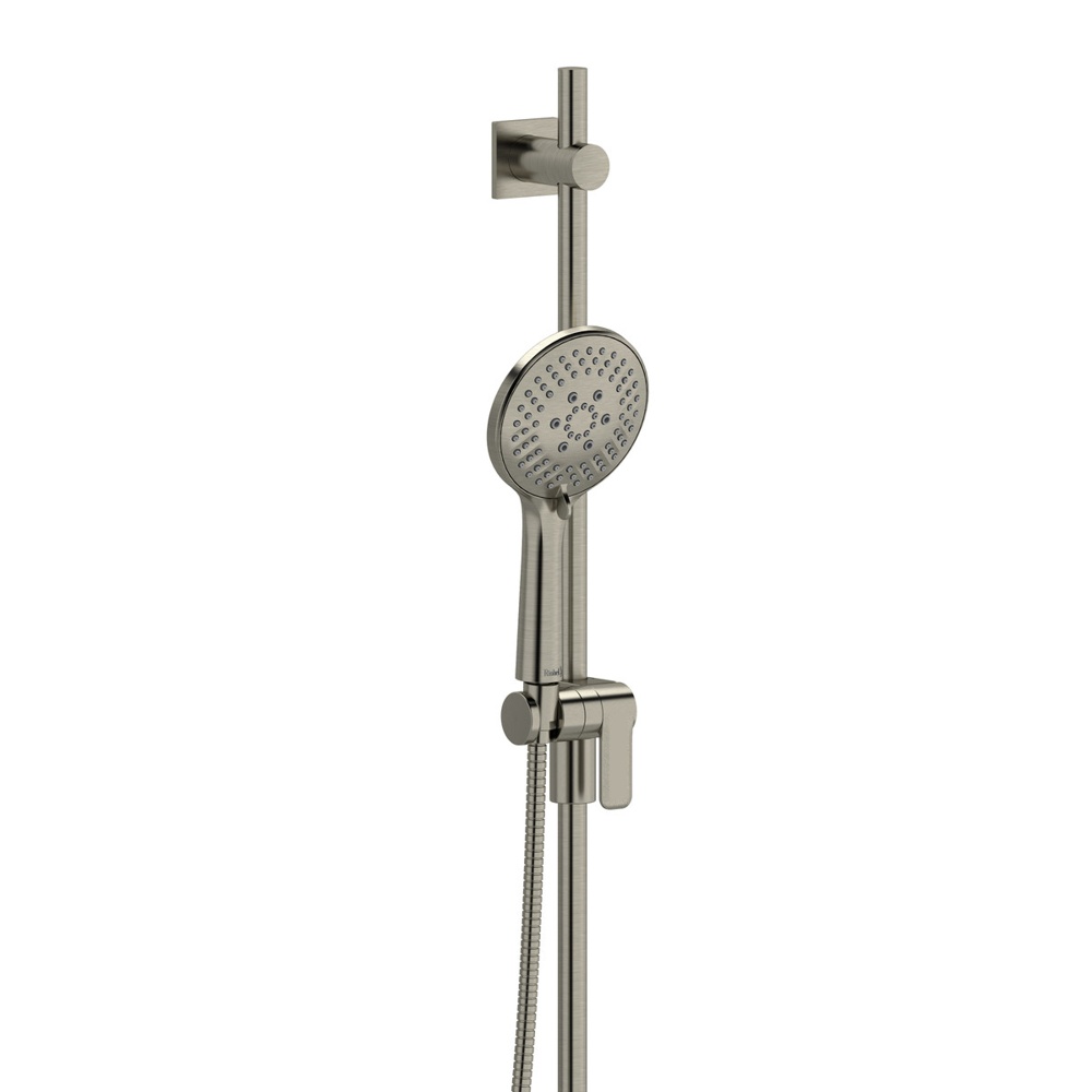 Riobel 2020BN Handshower Set With 36" Slide Bar and 6-Function Handshower - Brushed Nickel