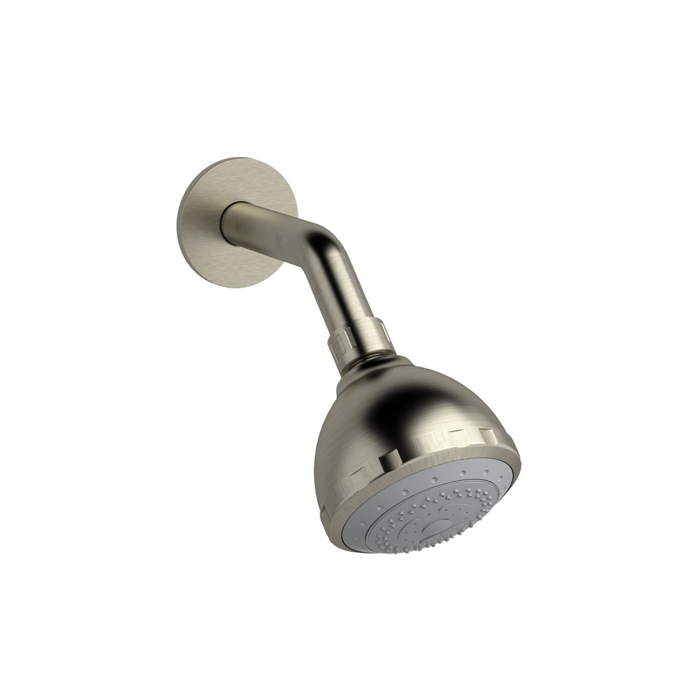 Riobel 308BN-WS 4" 3-Function Showerhead With Arm - Brushed Nickel