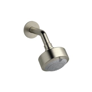 Riobel 358BN 4" 3-Function Showerhead With Arm - Brushed Nickel