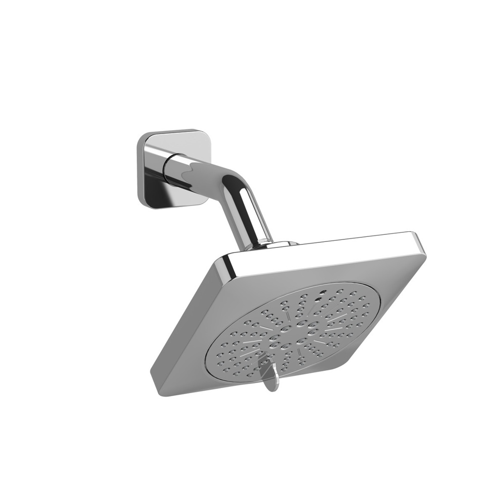 Riobel 376C-WS 5" 6-Function Showerhead With Arm - Chrome
