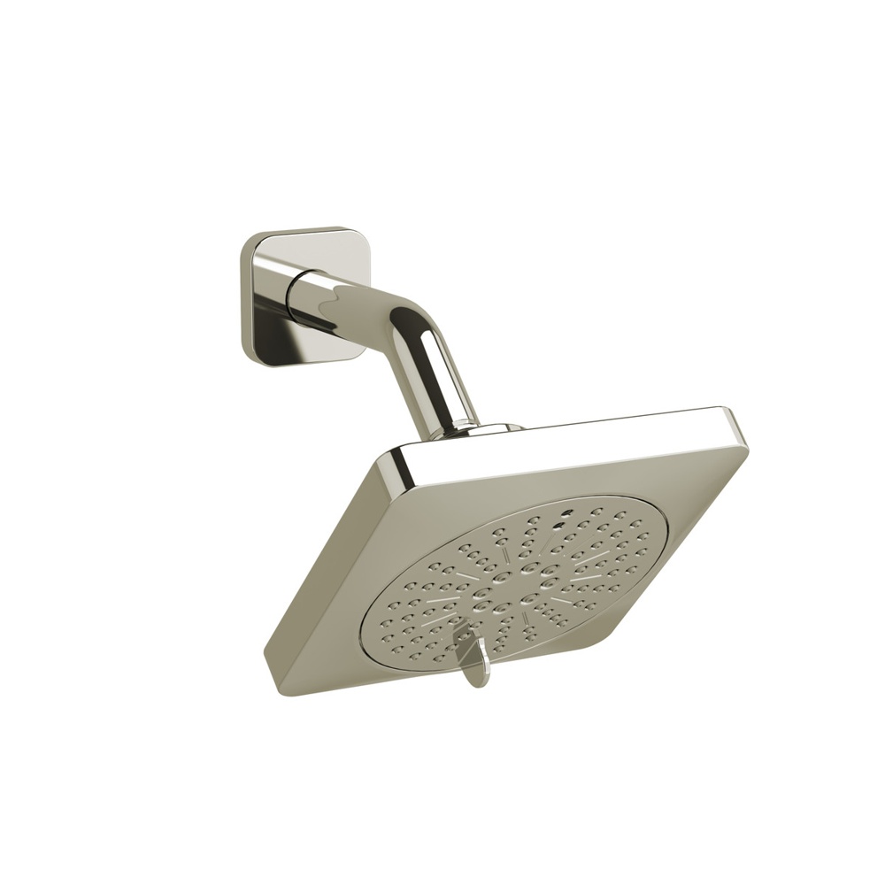 Riobel 376PN-WS 5" 6-Function Showerhead With Arm - Polished Nickel