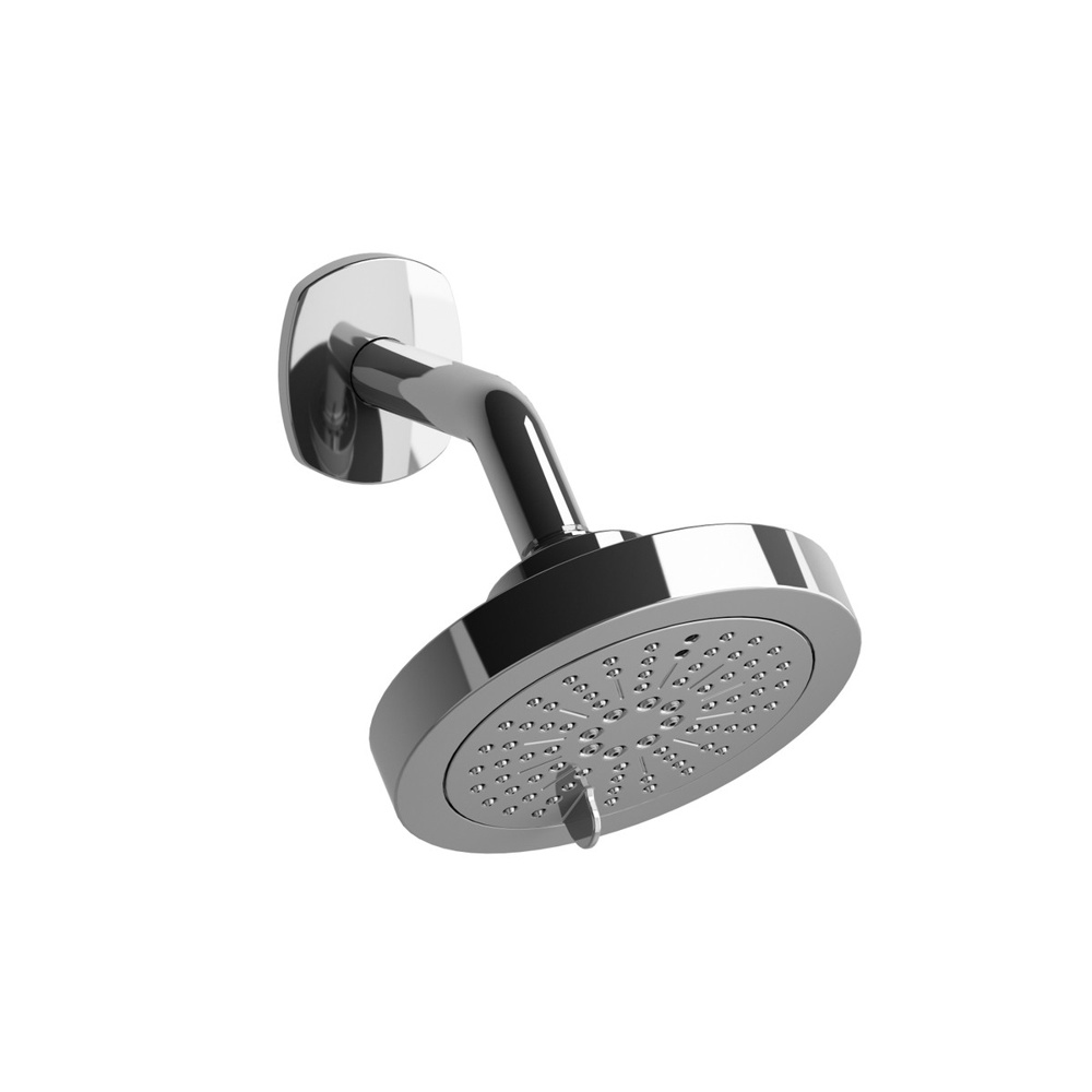 Riobel 396C 6" 6-Function Showerhead With Arm - Chrome