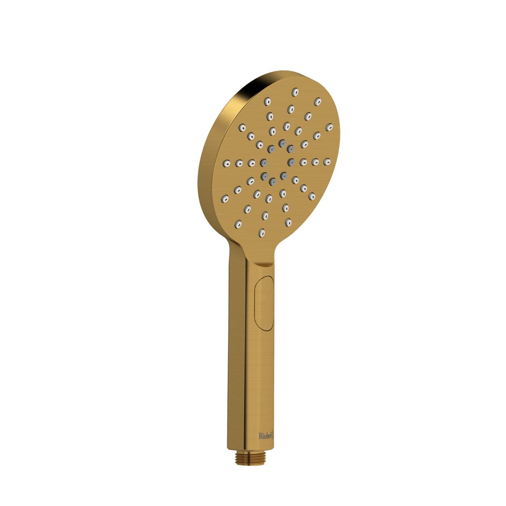 Riobel 4364BG 5" 4-Function Handshower - Brushed Gold