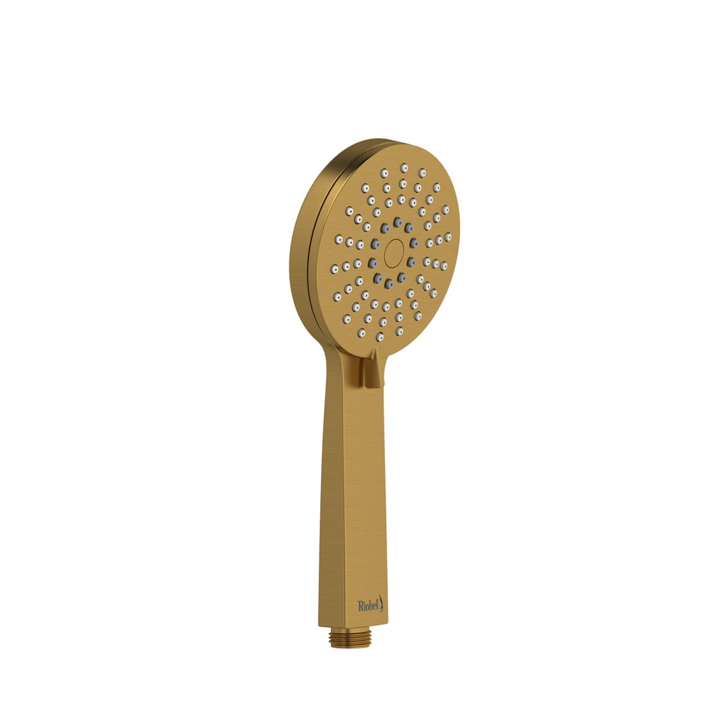 Riobel 4370BG 4" 3-Function Handshower - Brushed Gold