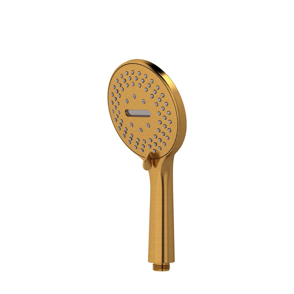 Riobel 4375BG 4" 5-Function Handshower - Brushed Gold
