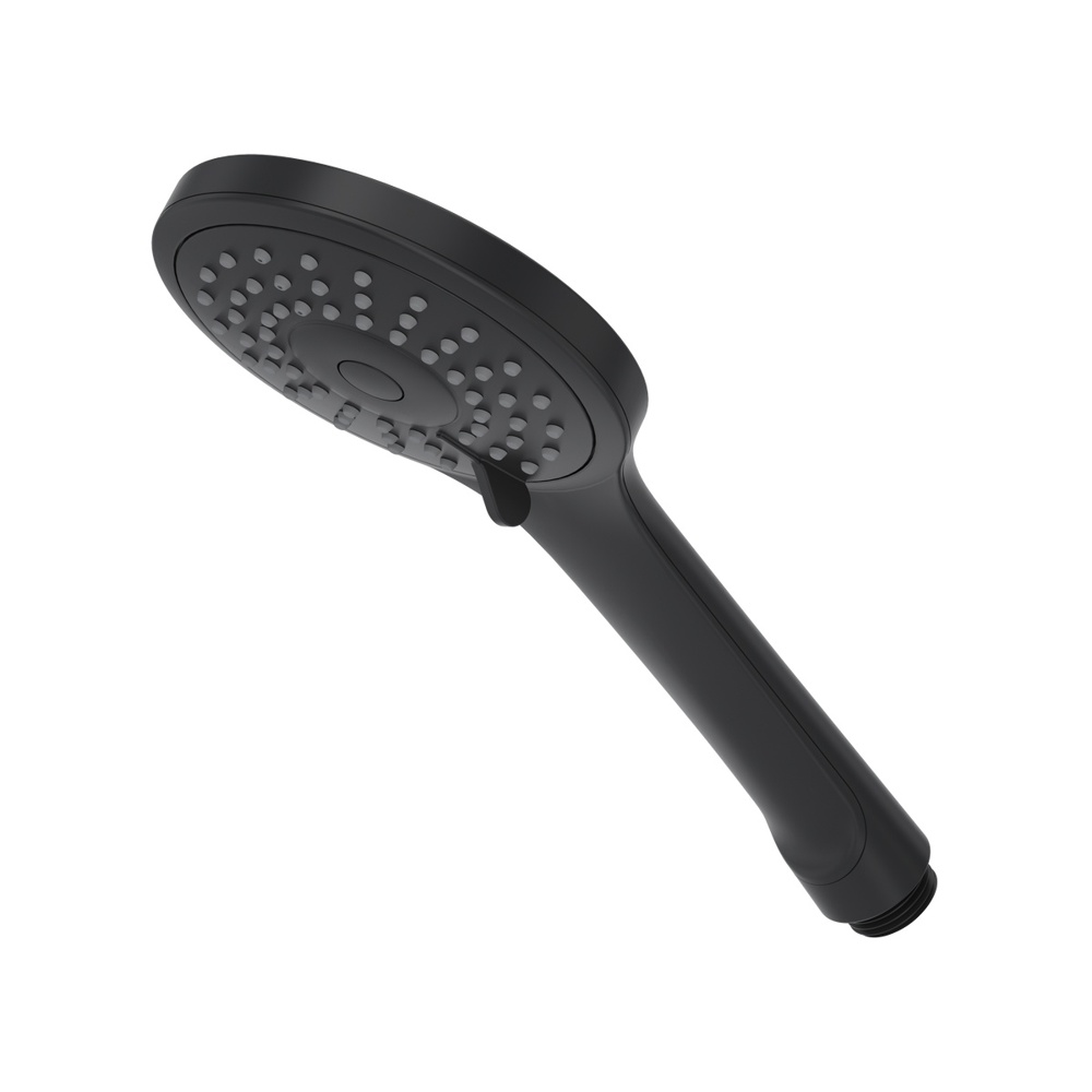Riobel 4380BK 4" 3-Function Handshower - Black