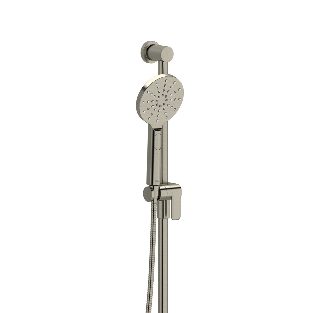 Riobel 4664BN Handshower Set With 31" Slide Bar and 4-Function Handshower - Brushed Nickel