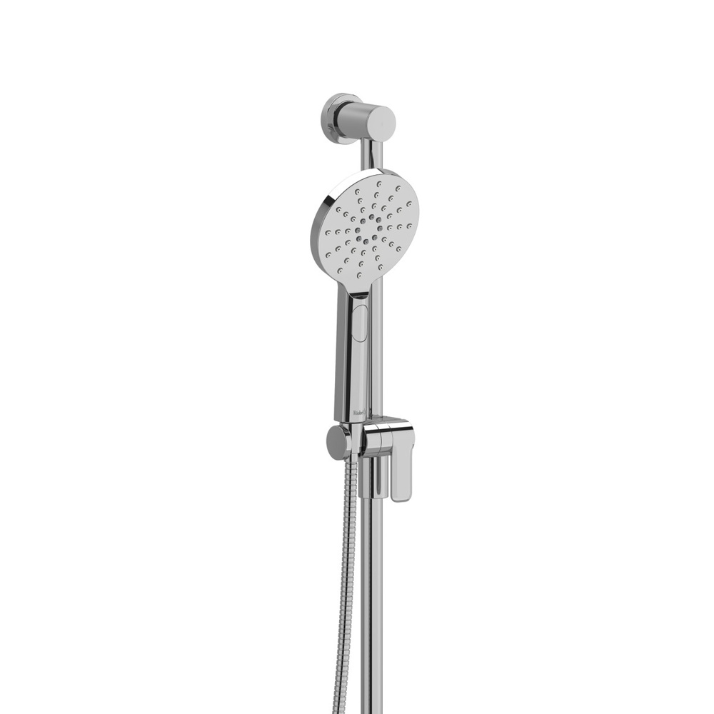 Riobel 4664C Handshower Set With 31" Slide Bar and 4-Function Handshower - Chrome