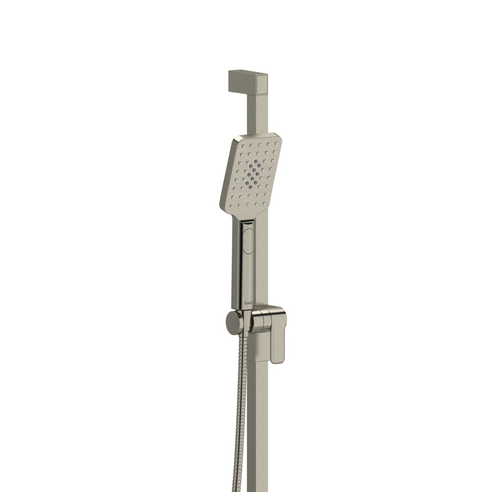 Riobel 4665BN Handshower Set With 30" Slide Bar and 4-Function Handshower - Brushed Nickel