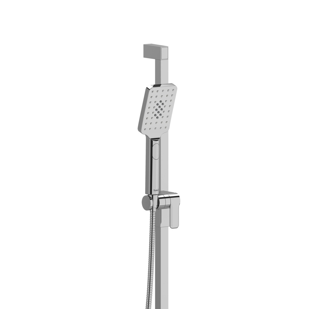 Riobel 4665C Handshower Set With 30" Slide Bar and 4-Function Handshower - Chrome