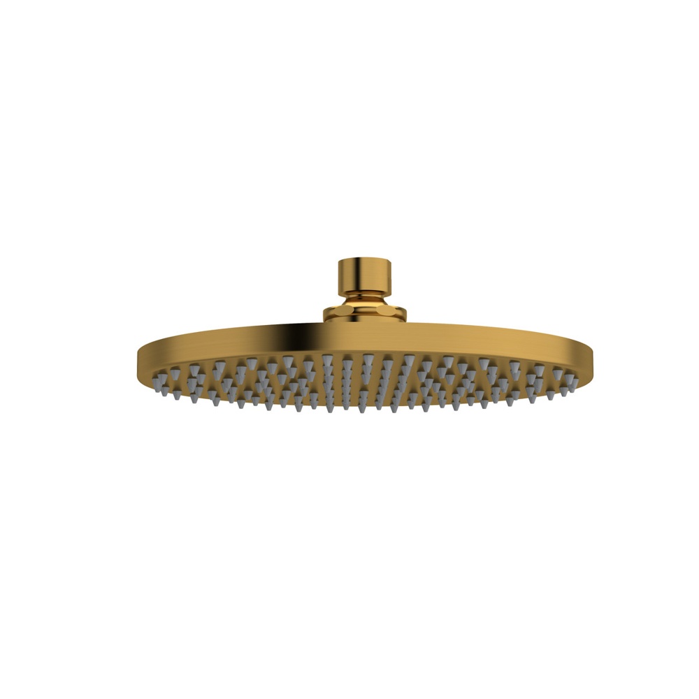 Riobel 468BG-WS 8" Rain Showerhead - Brushed Gold
