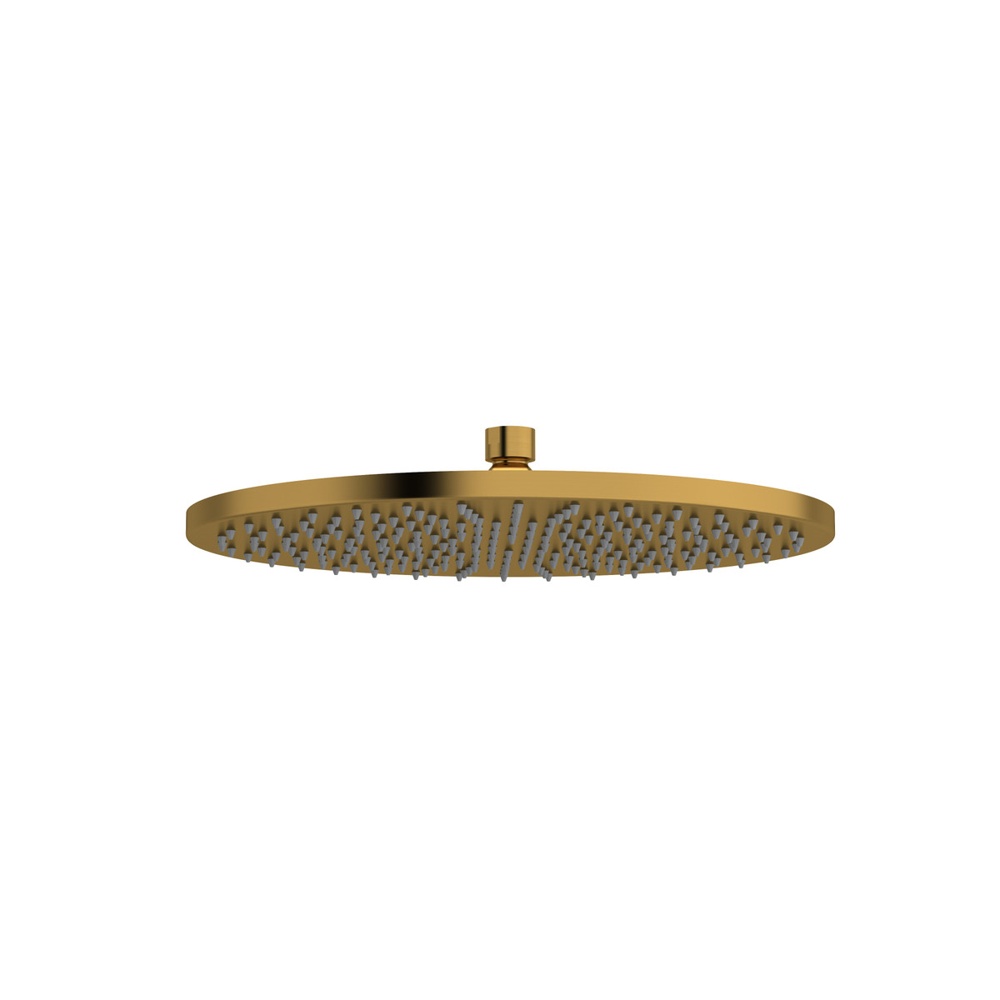 Riobel 472BG-WS 12" Rain Showerhead - Brushed Gold