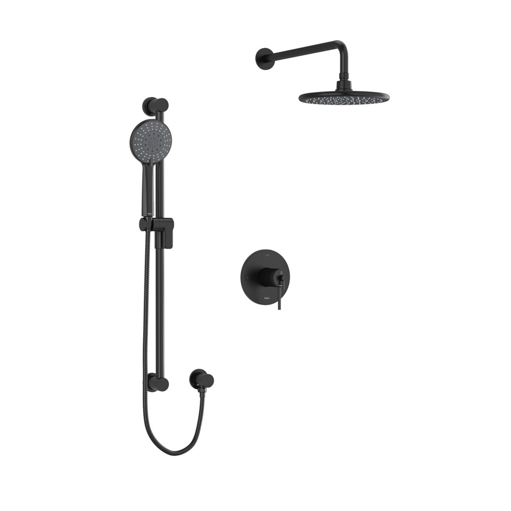 Riobel TKIT393GSBK GS Shower Kit 393 Trim - Black