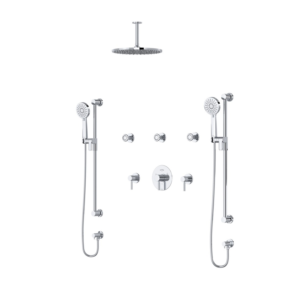 Riobel TKIT6413C Riu Shower Kit 6413 Trim - Chrome