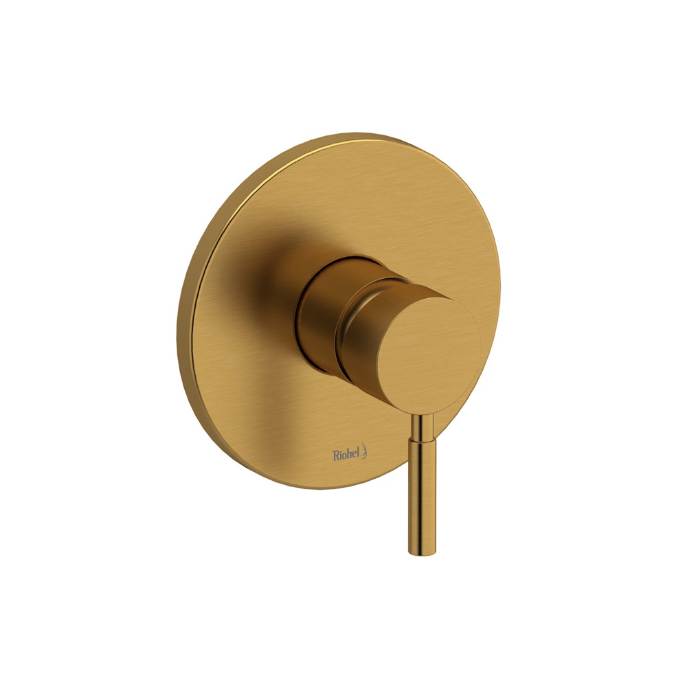 Riobel TRUTM51KNBG Riu Type P (pressure balance) valve trim - Brushed Gold