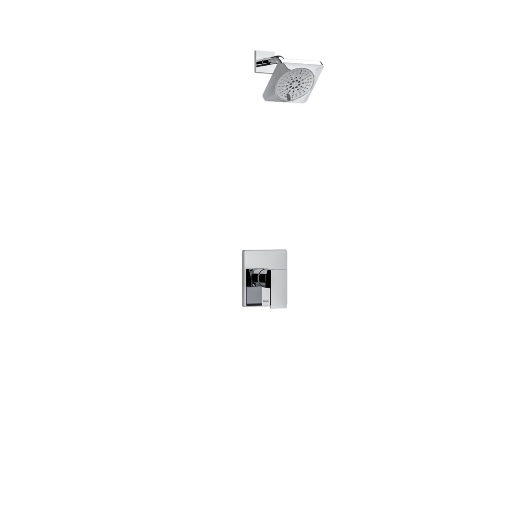 Riobel US72C Kubik Pressure Balance Shower Kit - Chrome