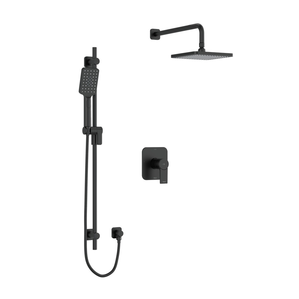Riobel TKIT323FRBK-6 Fresk Shower Kit 323 Trim - Black