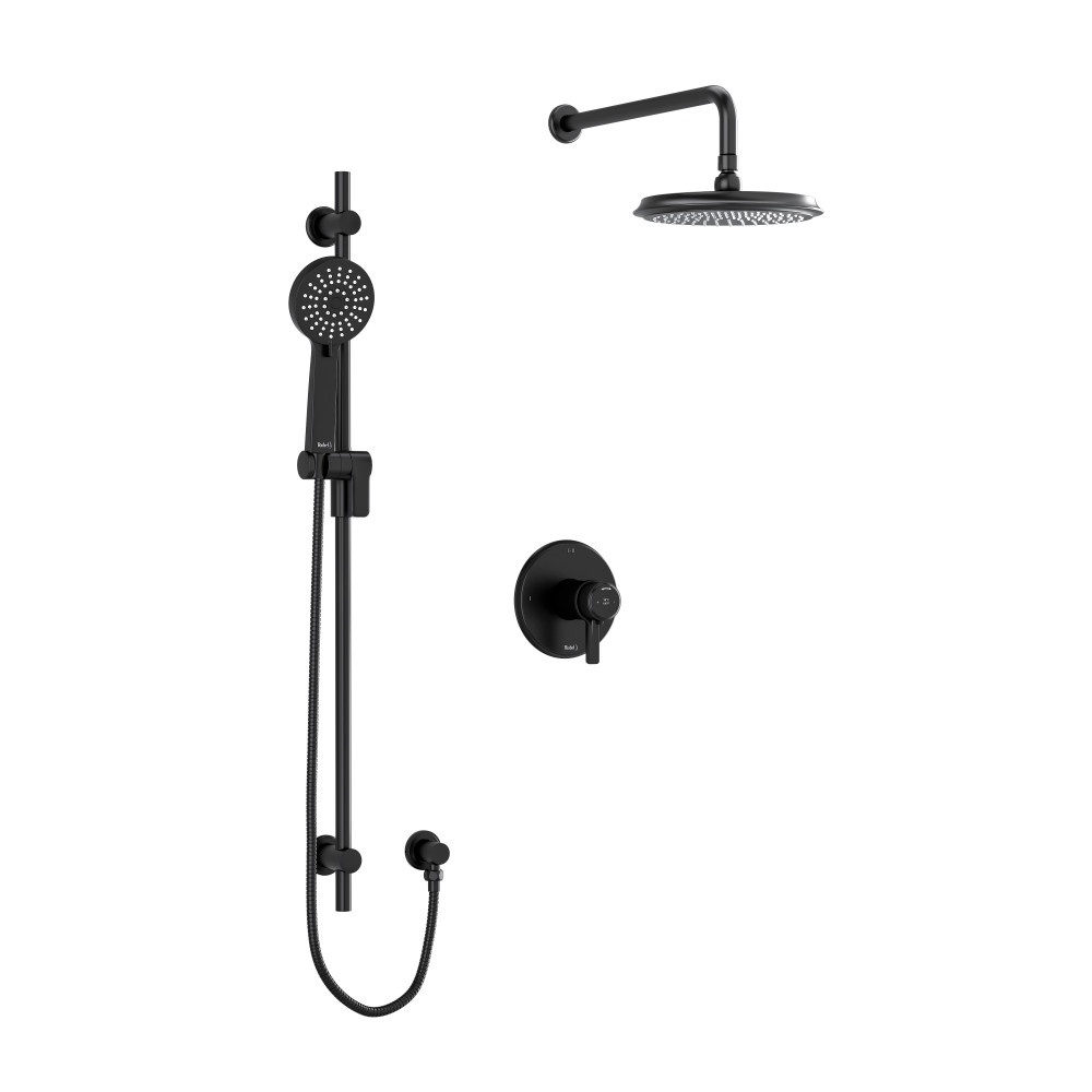 Riobel TKIT323MMRDJBK-6 Momenti Shower Kit 323 Trim - Black