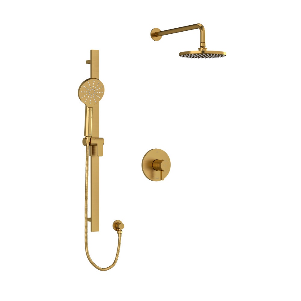 Riobel TKIT323PXTMBG Paradox Shower Kit 323 Trim - Brushed Gold