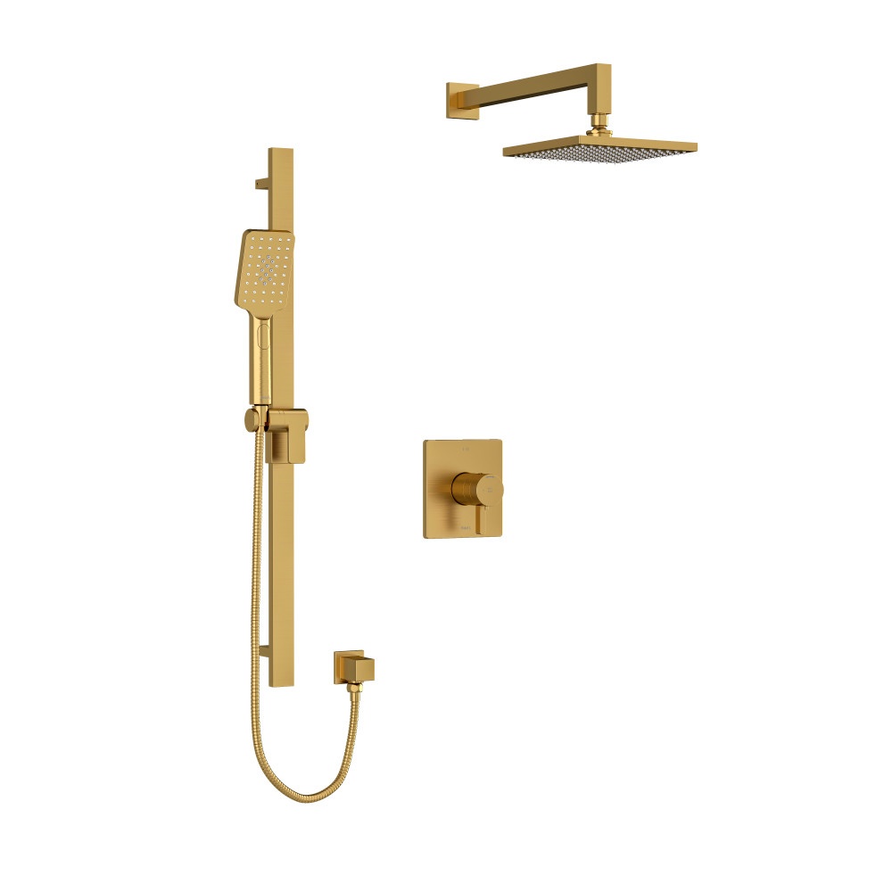 Riobel TKIT323PXTQBG Paradox Shower Kit 323 Trim - Brushed Gold