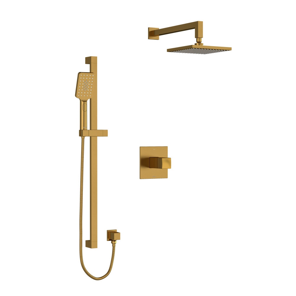Riobel TKIT323RFBG-6 Reflet Shower Kit 323 Trim - Brushed Gold