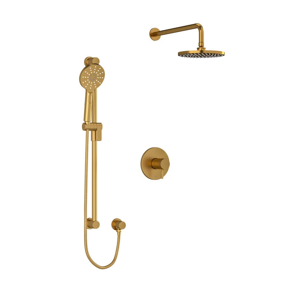 Riobel TKIT323RUTMBG Riu Shower Kit 323 Trim - Brushed Gold