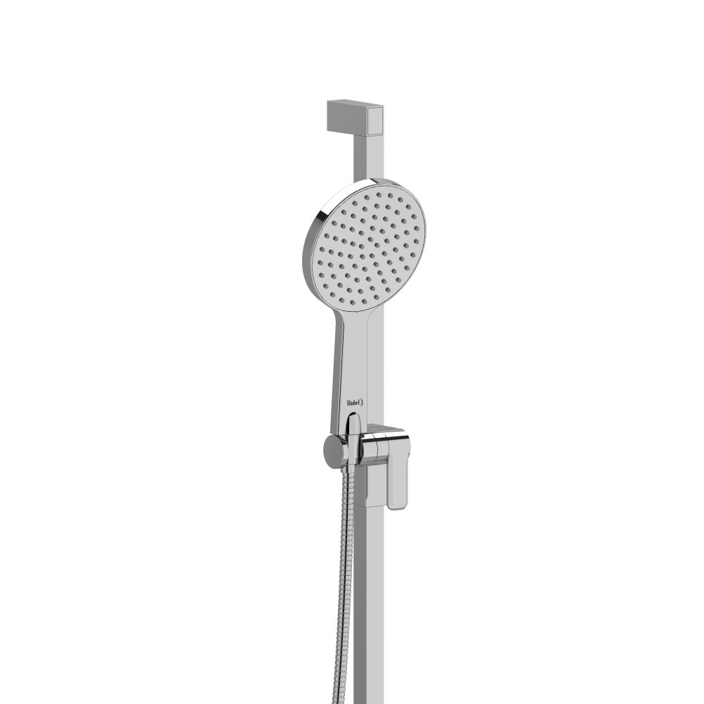 Riobel 4847C Handshower Set With 30" Slide Bar and 1-Function Handshower - Chrome
