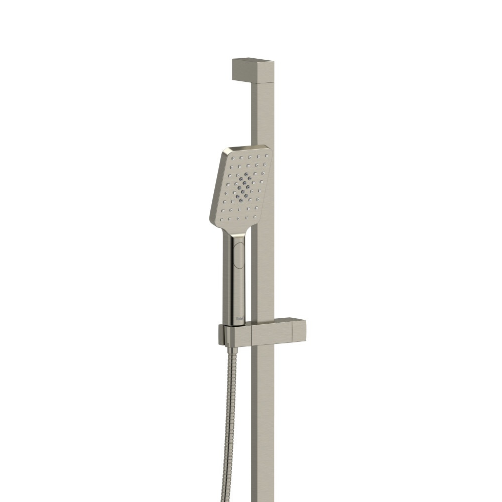 Riobel 4865BN-WS Handshower Set With 34" Slide Bar and 4-Function Handshower - Brushed Nickel