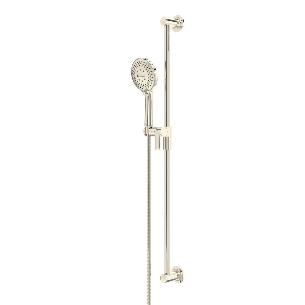 Riobel 4871PN Handshower Set With 36" Slide Bar and 5-Function Handshower - Polished Nickel