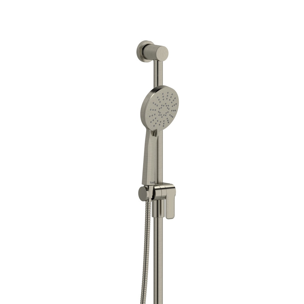 Riobel 5055BN Handshower Set With 31" Slide Bar and 3-Function Handshower - Brushed Nickel