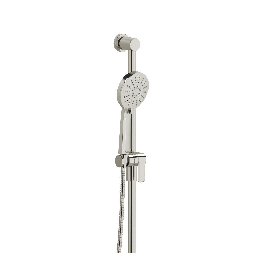 Riobel 5055PN Handshower Set With 31" Slide Bar and 3-Function Handshower - Polished Nickel