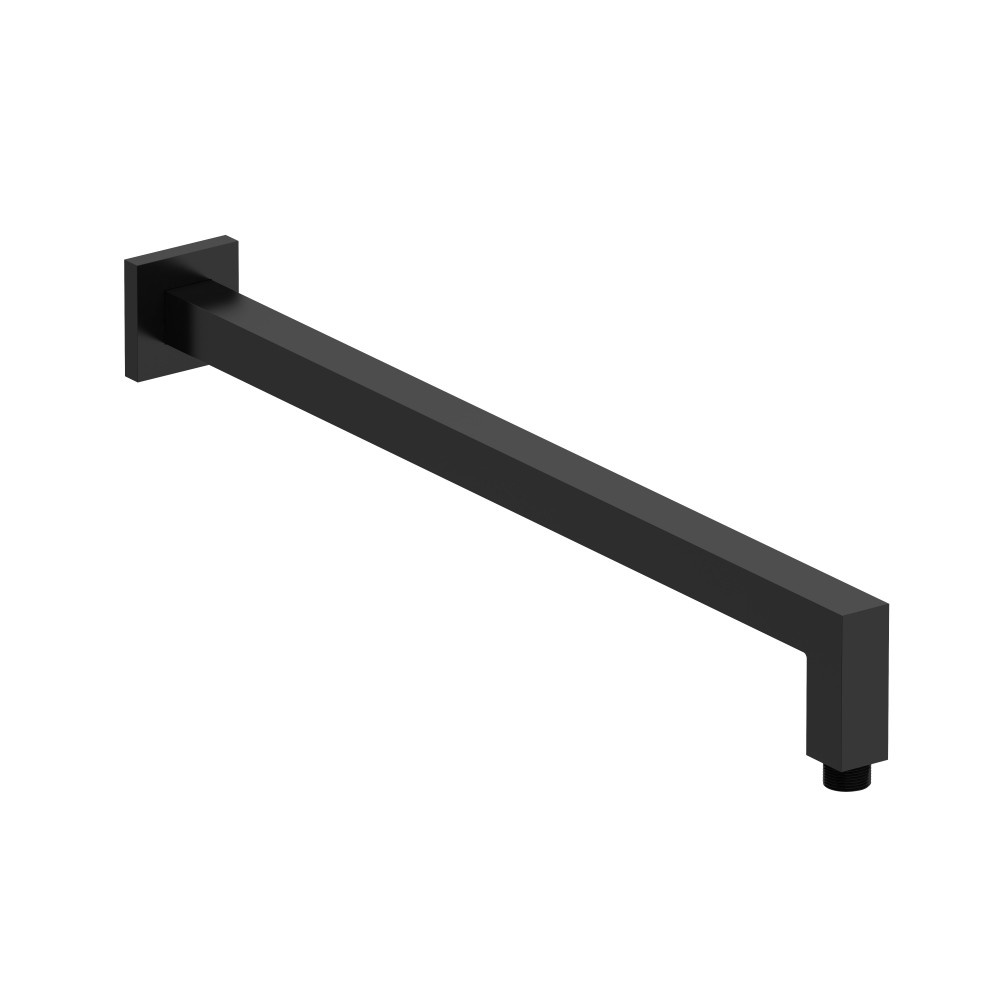 Riobel 547BK 21" Wall Mount Shower Arm - Black