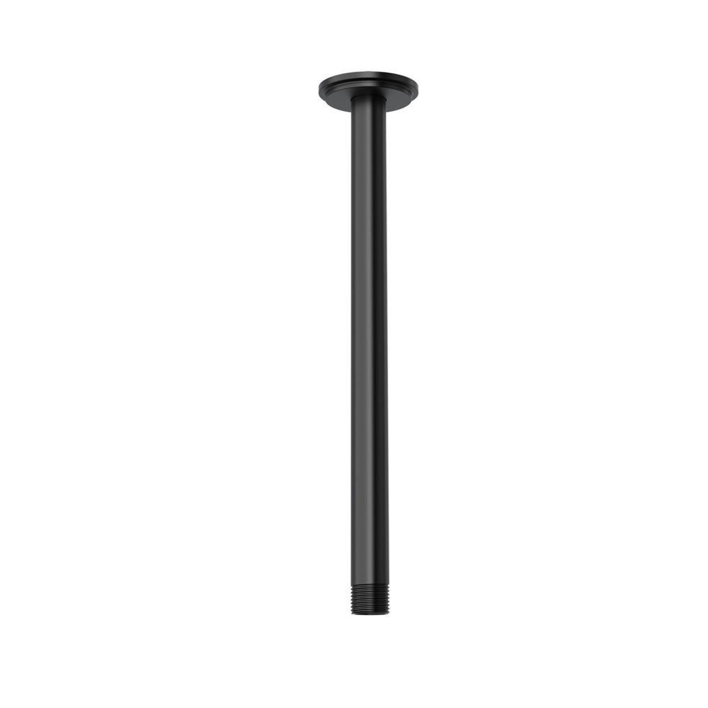 Riobel 567BK 12" Ceiling Mount Shower Arm - Black