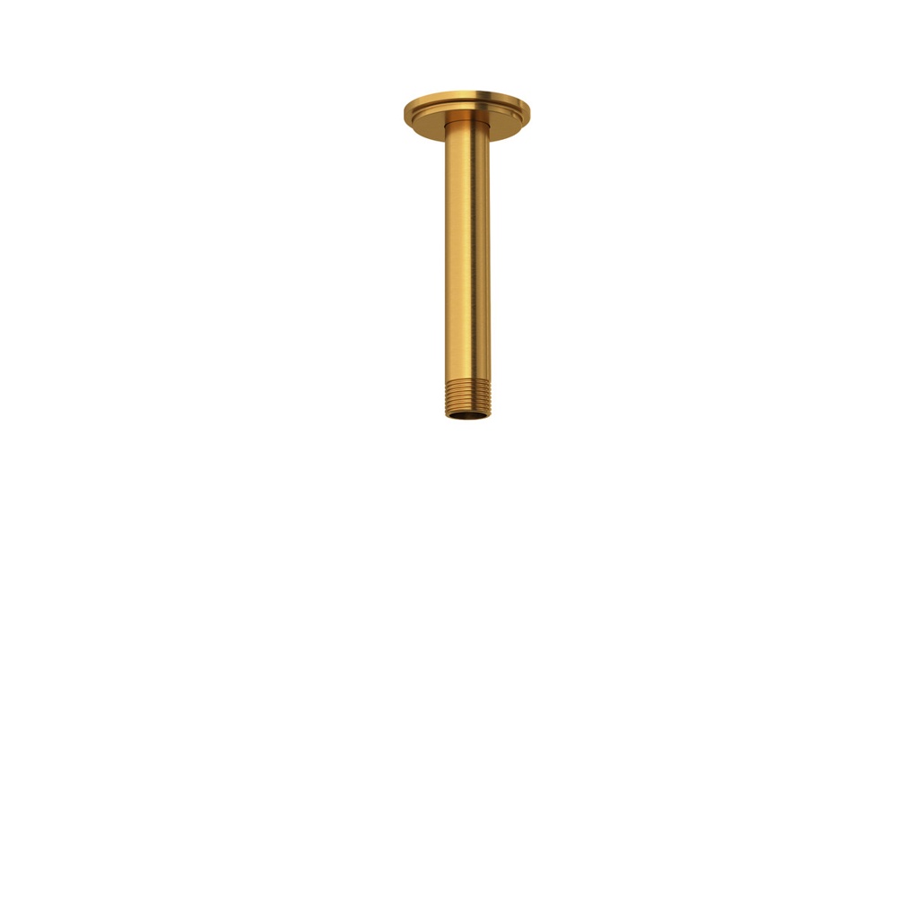 Riobel 568BG 6" Ceiling Mount Shower Arm - Brushed Gold