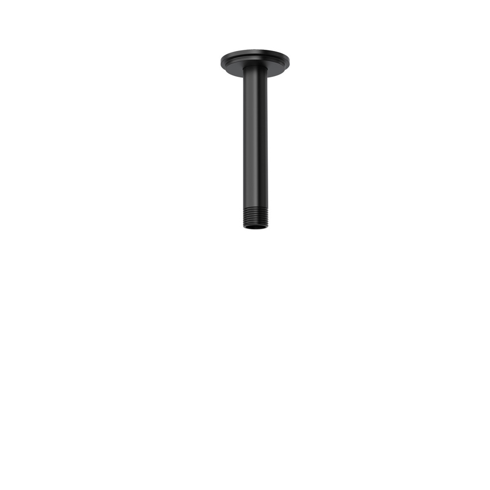Riobel 568BK 6" Ceiling Mount Shower Arm - Black